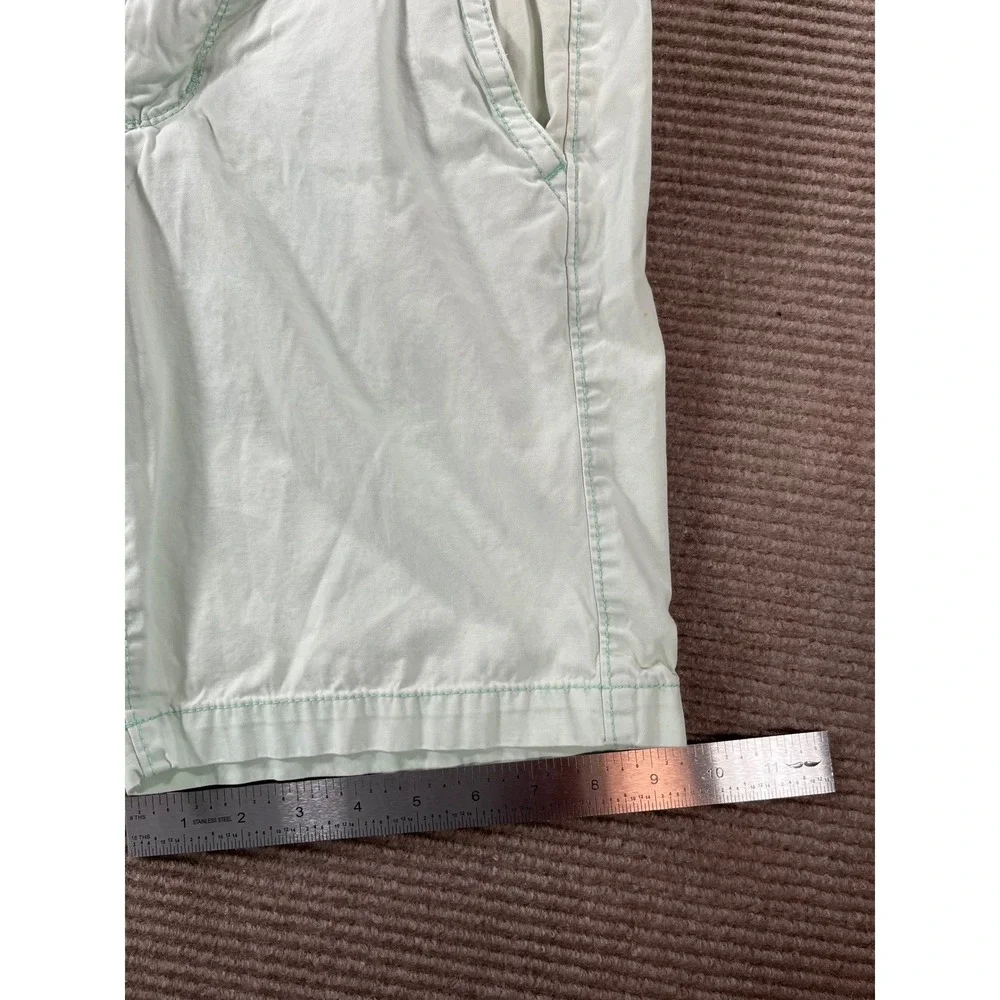 American Eagle Outfitters Prep Shorts Mens 28 Mint‎ Green Cotton Chino